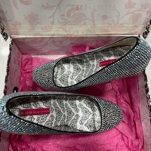 Size 9 Sparkle Bordello stilettos